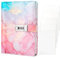 Toplive Marmor Tagebuch mit Schloss, A5 PU Leder Journal mit Schloss 144 Seiten, abschließbares Tagebuch für Mädchen und Frauen, Marmor Pink