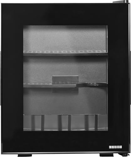 Corby Eton E Glastür-Minibar in Schwarz – EU-Stecker