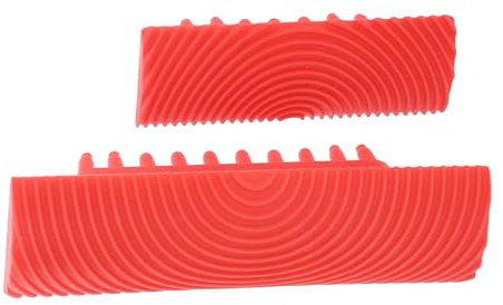 OSALADI 2piezas Herramienta De Pintura De Imitación De Madera De Herramienta Portátil Para Crear Texturas De Madera Paredes Muebles y Manualidades