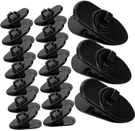 TOYANDONA 30pcs Microphone Clip Replacement for Lapel Mic Tie Clips for Camera Recording for Mic Wire Clamp