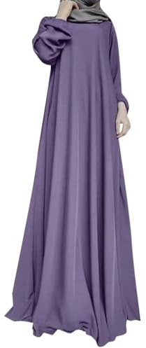Abaya Damen Baumwolle Set Elegant Muslimische Kleidung Abaya-Set Große Größe Für Frauen Gebetskleidung Gebetskleid Islam Lang Hijab-Kleid mit Kopftuch Frühling Burka Muslim Sommer