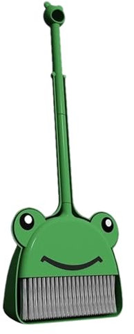Escoba de juegos y barrendas para niños, escoba pequeña con una pala de barrido para niños con peso de limpieza de peso de los niños, juego de limpieza para niños pequeños, ayuda para el hogar pequeño