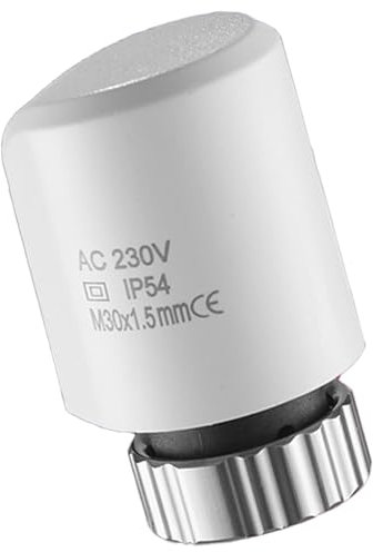 Robuste Mehrzweck-Thermo-Elektroventile, 24 V, für Fußbodenheizung, einfache Installation und leisen Betrieb