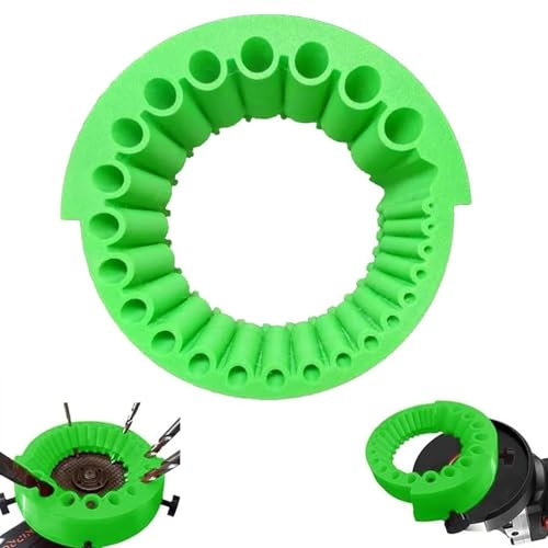 Smerigliatrice per trapano, smerigliatrice per trapano, smerigliatrice angolare, affilatrice manuale, ideale per officina e casa (verde)