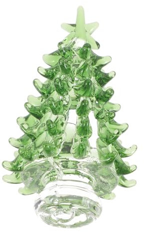 VICASKY Grüner Weihnachtsbaumschmuck Festliche Weihnachtsdekoration Für Den Schreibtisch Weihnachtsbaum Tischdekoration Weihnachtsbäume Weihnachtsbedarf Porzellan Weihnachtsbaum