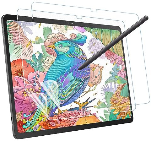 Foebxxs [2 Stück Paper Schutzfolie für Samsung Galaxy Tab S10 FE, Matte PET Papier Displayschutzfolie zum Zeichnen, Schreiben und Notizen, blendfrei, Anti-Fingerabdruck