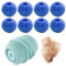 Raheem Pet Hair Remover for Laundry, Laundry Balls,Reusable Fluff & Lint Remover Lint Catcher Washing Machines Animal Fur Clothes Hamper Hair Remover for Laundry Bedding Clothes (9PCS)