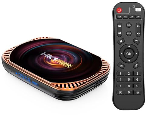Android 11.0 TV Box, S905X4 Chipset Smart Set Top Box Builtin 2.4G/5G Wifi Bluetooth 4.2, Media Player Support 3D 4K / 8K UHD Videos Set Top Box,4GB+64GB