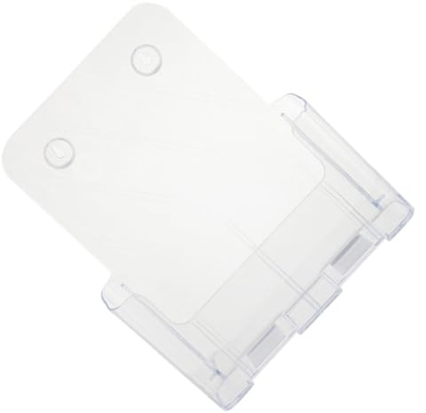 TOYZFRIENDY Transparenter Wandorganizer aus Acryl Klarer Hänge-magazinständer Stabiler Wandhalter für Dokumente und Broschüren Platzsparender Organizer für Büro und Zuhause