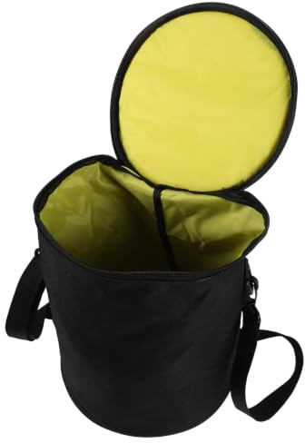 WESIEVYA Ice Hockey Puck Bag and Quality Zippers for Rainy with Reinforced Stitching Waterproof Holds to 50 Pucks Lightweight Large Capacity PVC and Polyester Hockey Gear Organizer