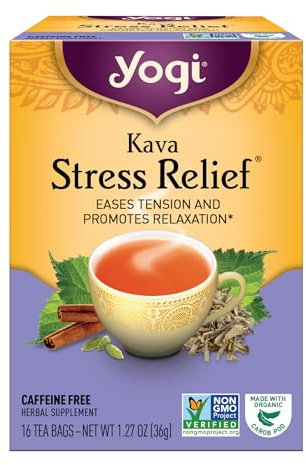 Yogi Tea, Kava Stress Relief, 16 Count