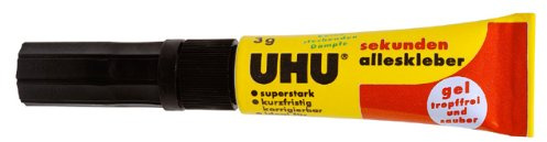 Uhu Sekunden Alleskleber 3g SUPERFLEX GEL geruchsfrei