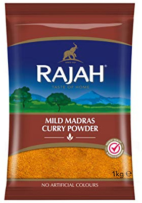 Rajah Spices Mild Madras Curry Powder 1kg