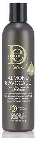 Design Essentials Natural Leave-in Conditioner, Almond/Avocado, 8 Ounce by Design Essentials