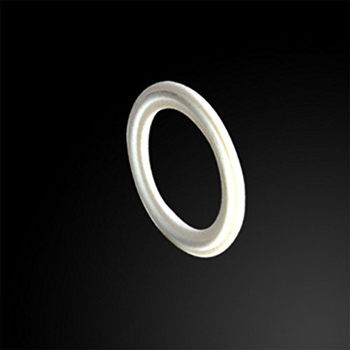 2-1/2 64MM PTFE Dichtung Weiß 77MM OD Sanitär Tri Clamp Ferrule Flansch