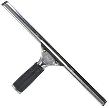 Unger SE350 Acero Inoxidable Limpiacristales-S, 35 cm Tamaño, Suave