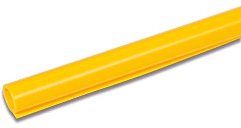 HERMA Film couvre-livres, 400 mm x 2 m, en PP, jaune, non autocollant -7361