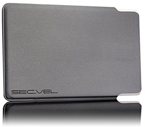 Patentierte Schutzhülle | RFID NFC & Magnetfeld Blocker | Kartenschutz für Kreditkarte, EC Karte, Personalausweis | Kartenschutzhülle gegen Datenklau | 100% Datenschutz geprüft von CTC/advanced (member of RW TÜV Group) | Grau