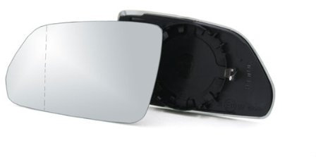 Johns Außenspiegel Spiegelglas für SKODA OCTAVIA II VW POLO (9N_) links 6Q0857521F