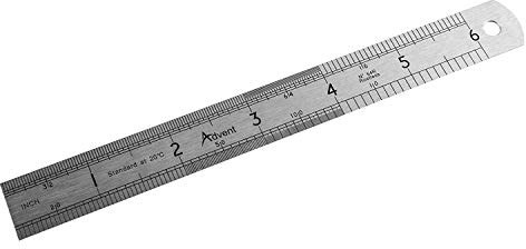 Advent 6/150mm Precision EC Class II Steel Rule - ASR-150