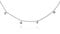 Namana Silver Puzzle Collar Necklaces for Women and Teenage Girls, Silver Chain Necklace for Women with Jigsaw Charms, Cute Dainty Necklace for Women and Girls, Jewellery Gifts for Women