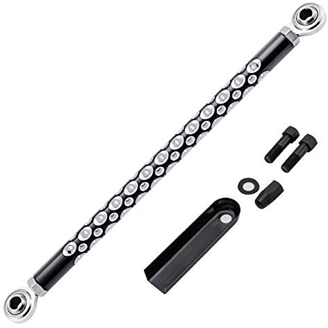 KATUR Moto CNC Levier de vitesse Levier de vitesse La tringlerie est noire, Aluminium en billettes pour Har ley Softail Dyna Touring Electra Route King Street Glide 1980-2018