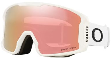 Oakley Line Miner XM Prizm Skibrille, Matte White-prizm sage Gold