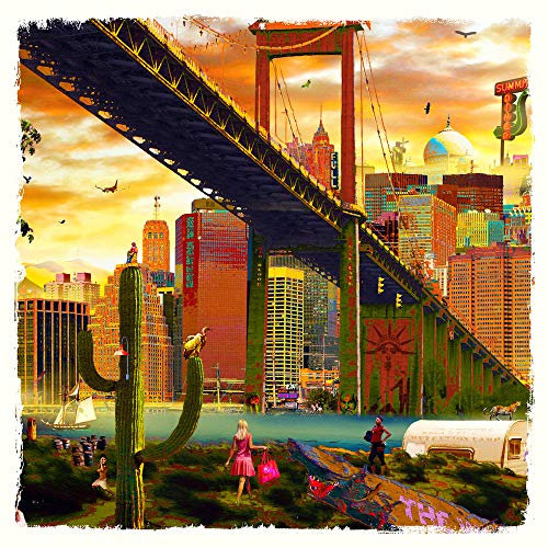 International Graphics - Image prête à l‘accroche - Yves, KRIEF - ''The World is Yours''- 30 x 30 cm - Impression directe sur verre acrylique