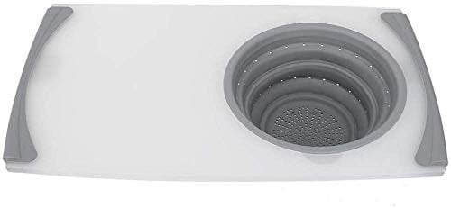 Chopping Board - 3 in 1 Multifunctional Retractable Kitchen Sink Chopping Board Draining Basket