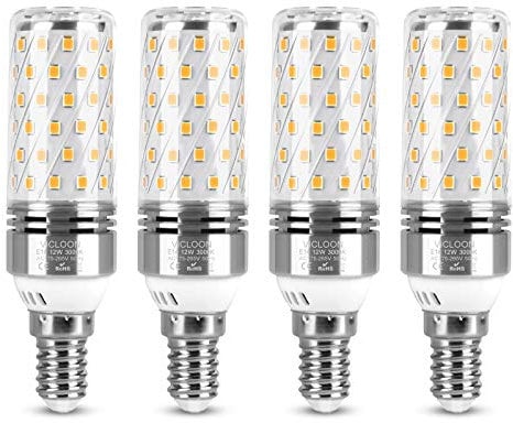 Vicloon LED Mais Glühbirnen, 4er-Pack10W E14 Mais Birnen mit 84 LEDs, 1300LM Entspricht 100W Glühbirnen, Warmweiß 3000K, Groß Abstrahlwinkel 360°, Kein Flackern, Led Leuchtmittel