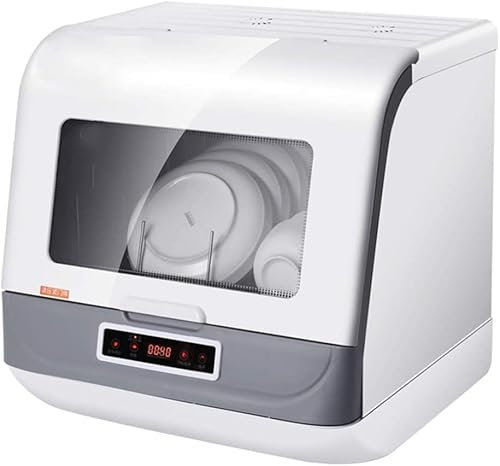 Tabletop Dishwasher Automatic Countertop Dishwasher Portable Mini Dish Washer 220V, 3 Modes, Energy Efficient Design, Low Noise