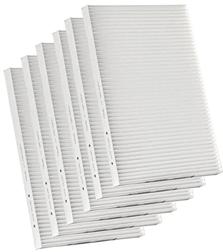 Tops Filter für Paul Focus (F) 200 | 6x Pollenfilter F7 | 6x Kompaktfilter MP karton 187 x 275 x 20 mm. F7