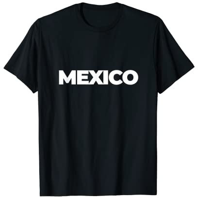 I Love Mexico, Mexiko Illustration Grafik Outfit Mode T-Shirt