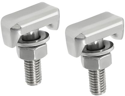 BokWin 2 Pcs Mini Battery Terminal Replacement T Bolt Battery Terminal Repair Kit 19116852 64740 for Car(M6*22)