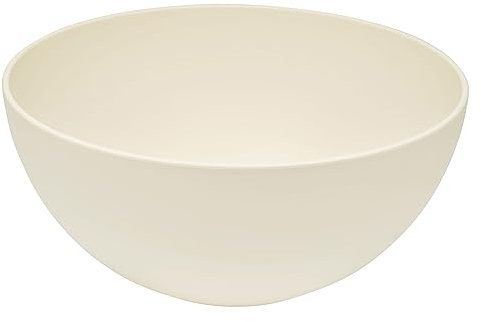 Magu Natur-Design Schüssel Beige Ø 16 cm aus einem Polymer aus natürlichen Materialien Müslischüssel Salatschüssel Dipschale