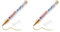 Edding 5100 Marcatore Acrilico Medio, Oro, 1 Marcatore a Vernice Acrilica Waterproof, Punta Tonda 2-3Mm, Pennnarello Acrilico per Disegno Su Tela, Carta, Legno, Marcatore Acrilico per Ciotoli