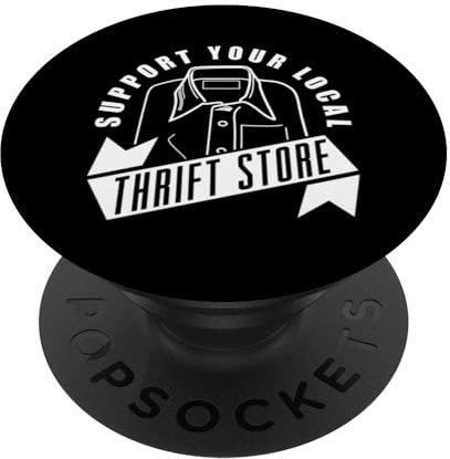Diseño de tienda de segunda mano y segunda mano PopSockets PopGrip Adhesivo