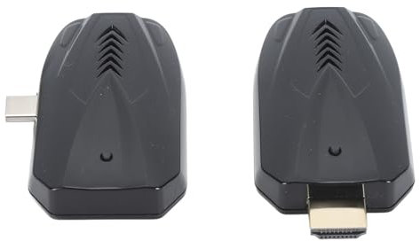 Kabelloser HDMI-Sender und -Empfänger, 1080p bei 60 Hz, 5G-WLAN-HDMI-Wireless-Extender Zum Streamen von Video und Audio auf den von Laptop, PC, TV-Box, Projektor, Plug-and-Play,