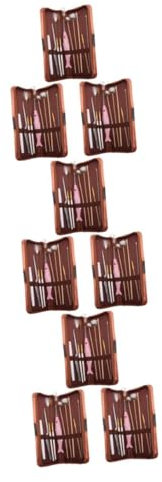 FOMIYES Lot De 3 Cuillères Auriculaires En Acier Inoxydable 10 Pièces Avec Rangement Pour Le Nettoyage Des Oreilles