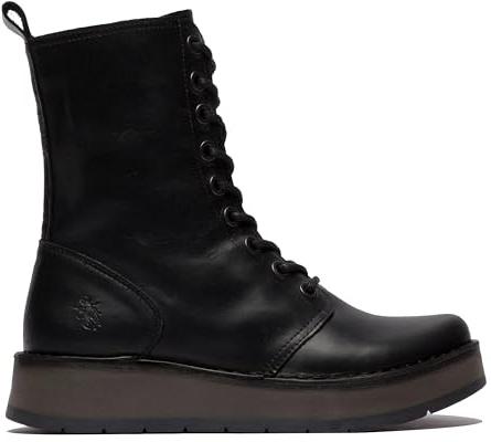 Fly Womens RAMI043 Casual Leather Lace-up Ankle Dress Boots