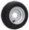 aqxreight 13x5.00-6 ATV-Reifen mit Felgen 6-Zoll-Reifen und 6-Zoll-Reifen-Rad-Montage Robustes All-Terrain-Profil für Geländefahrzeuge Go-Karts Golfwagen Mini-Bikes Rasenmäher