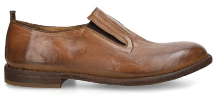 Moma Herren - Slipper 14502F-VIV in braun Glattleder