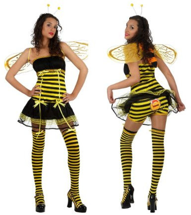 Atosa - 10409 - Costume - Déguisement Abeille Sexy - Taille 1