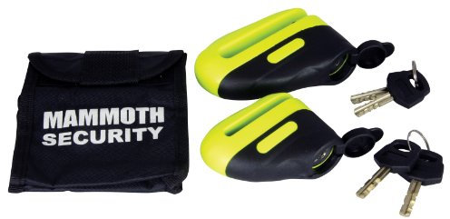 BIKE IT MAMMOTH SECURITY BLAST DISC LOCK 6MM PIN