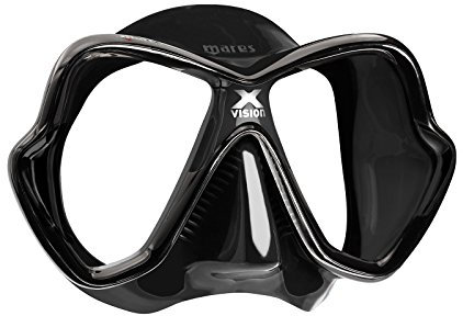 Mares X-Vision Tauchermaske New 2014 (schwarz/schwarz)
