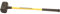 Peddinghaus Rückschlagfreier Schonhammer 'Fiber' 105 mm - Mit Glasfaserstiel, 4.700 g, Eckige Form