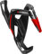 Elite Custom Race Plus Resin Cycling Bottle Cage (Black/Red)