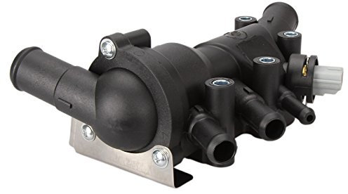 Dromedary XS6E8A586AG Kühlmittel Thermostatgehäuse Thermostat mit Gehäuse Dichtung Temperaturgeber Fiesta V Van KA RB Street KA RL2