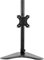 Fellowes Single Monitor Arm - Seasa Freestanding Monitor Mount for 8KG 32 inch Screens - Ergonomic Adjustable Monitor Arm - Tilt 45° Pan 120° Rotation 360°, VESA 75 x 75/100 x 100 - Black