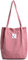 Umhängetasche aus Velours, gerippt, für Damen, Tote Bag, Retro, lässig, Handtaschen, Fashion Women's Shoulder Handbags Big Capacity Shopping Bag (Rosa